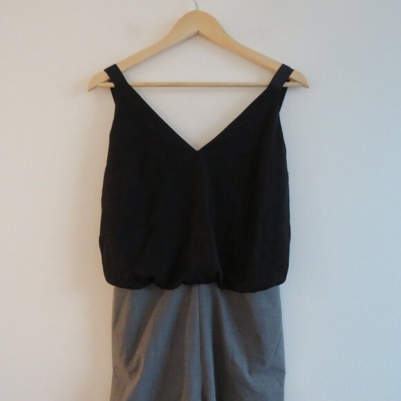 KIT AND ACE Stardust Overalls Jumpsuit Minimalist Academia Wool Silk Blend US 6 - Picture 4 of 15